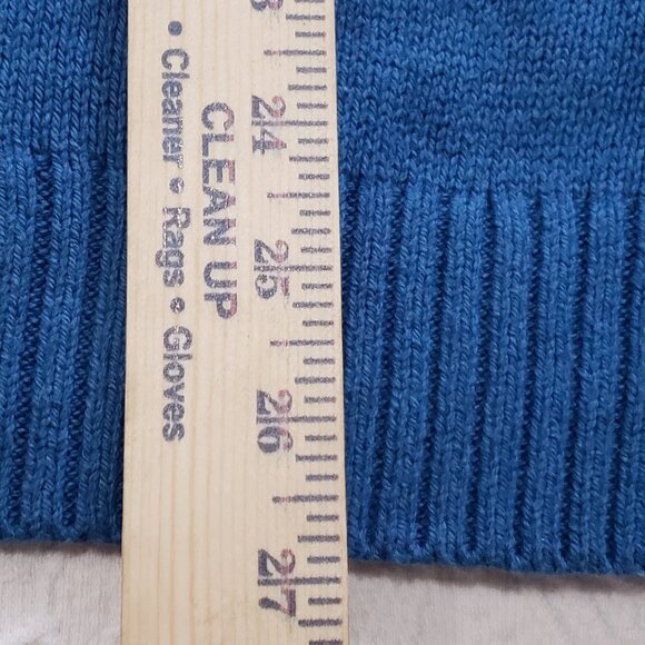 Croft & Barrow Men's Blue Crewneck Long Sleeve Sweater Medium NWT - Picture 8 of 8